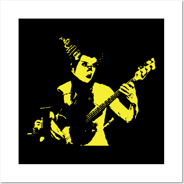 bassist Wall Art by horrorshirt